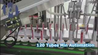 Macchina per riempire e sigillare tubi metallici TF-120