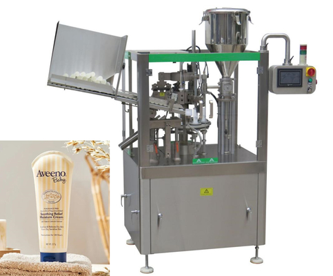 MPa di sigillatura di riempimento del tubo 0,6 del composto della plastica della macchina della metropolitana cosmetica dello sciampo