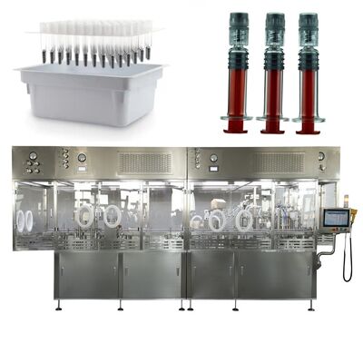 Pre-Filled Glass Syringe Machine, Filling and Vacuum Stoppering Application