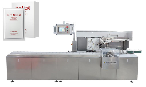 Lo SpA automatico della macchina imballatrice della scatola di AISI 304 ha controllato 120 scatole/min
