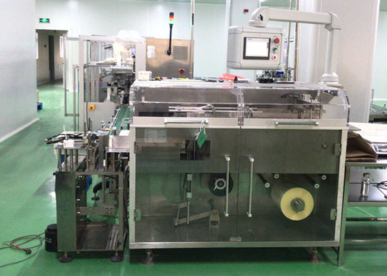 Macchina restringitrice automatica orizzontale di pellicola d'imballaggio per l'operazione semplice del contenitore di sigaretta