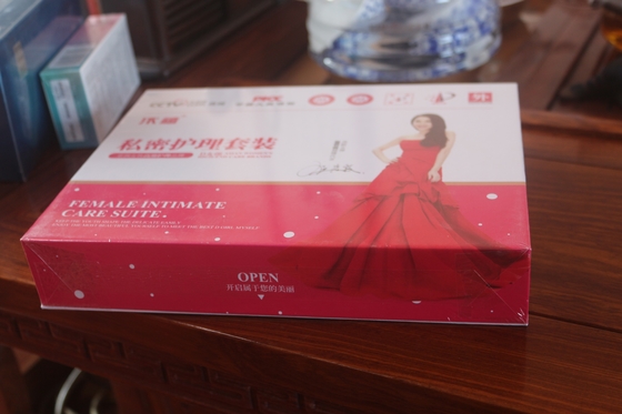 Cosmetici OPP Macchina di imballaggio con pellicola di cellophane