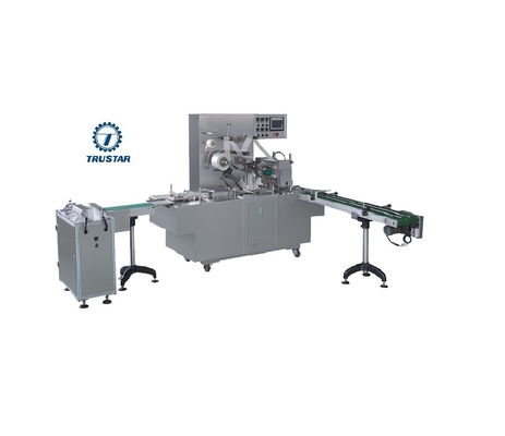 Macchine di imballaggio automatico a pellicola di cellophane Imballaggio di cellophane per cartoni macchine mediche per sapone