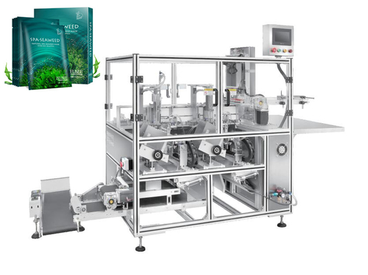 30 borse Min Facial Mask Packing Machine Tray Fold Cosmetics Box interno