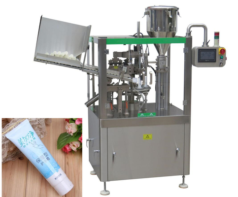 Protezione solare molle di sigillatura della crema del dentifricio in pasta della macchina del materiale da otturazione cosmetico della metropolitana