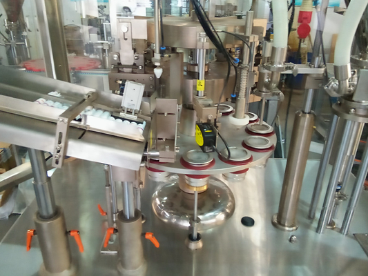 Macchina di rifornimento completamente automatica della metropolitana per la pasta crema molle del dentifricio in pasta del metallo