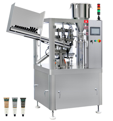Materiale da otturazione molle della metropolitana di alluminio della lozione crema cosmetica automatica e produttore di sigillatura della macchina