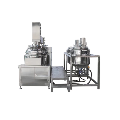 1000L Macchina di produzione di crema ad alta capacità Macchina di miscelazione di gel emulsionante omogeneizzante a vuoto