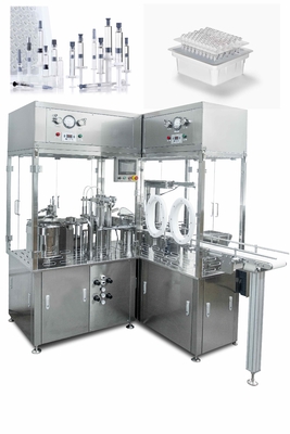 Macchina di rifornimento precompilata automatica della siringa per 0.5-10ML, accuratezza ±1-2%, 1200-1600p/h, 380V/220V 50-60Hz