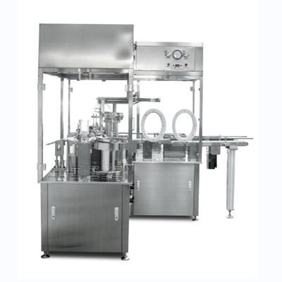 Automatico Luer Pre-riempito Chiusura di vetro Siringa Riempitore Collegamento Chiusura Cappotto attrezzatura Siringa Vacuum di riempimento macchina di sigillamento