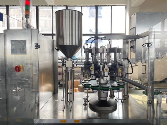 Pomata balsamo per labbra pomata tubo per la cura della pelle pasta dentale macchina di riempimento e sigillamento crema cosmetica macchina di sigillamento