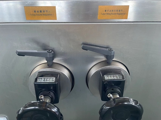 PLC pieno di riempimento sigillo tubo di riempimento e di sigillo termico macchina per 5-250ml