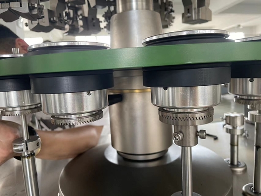 Cosmetici pasta crema colla di plastica di alluminio morbido coda di piccolo tubo a pistone ad alta velocità di riempimento e sigillamento di imballaggio macchina