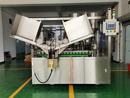 Macchine di riempimento automatiche ad alta velocità a tubo morbido con crema, lozione, riempimento e sigillatura
