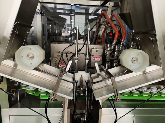 Macchina automatica di riempimento e sigillamento di tubi di plastica morbida per tubi di crema cosmetica in alluminio