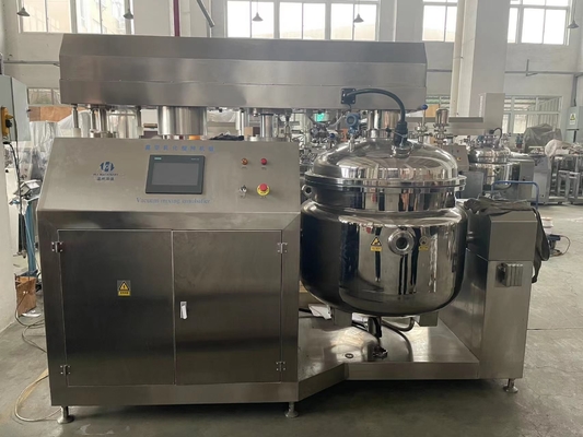 Paste dentali di alta qualità Emulsionatore a vuoto Laboratorio Macchine miscelatrice a vuoto Emulsionatore omogenizzatore Serbatoio di miscelazione