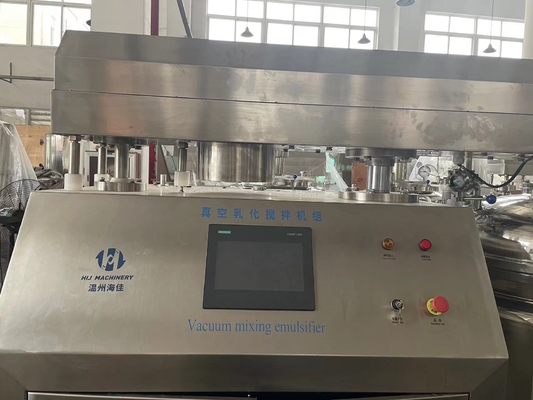 Paste dentali di alta qualità Emulsionatore a vuoto Laboratorio Macchine miscelatrice a vuoto Emulsionatore omogenizzatore Serbatoio di miscelazione