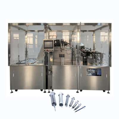 Linea di progettazione di siringhe preriempite ad alta capacità per il tappo della bottiglia e per il tappo della macchina di riempimento automatica di alta qualità