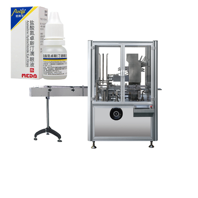 Macchina di cartonaggio automatica per riempire scatole pieghevoli per prodotti cosmetici alimentari bevande tessili linea di imballaggio Nuova condizione