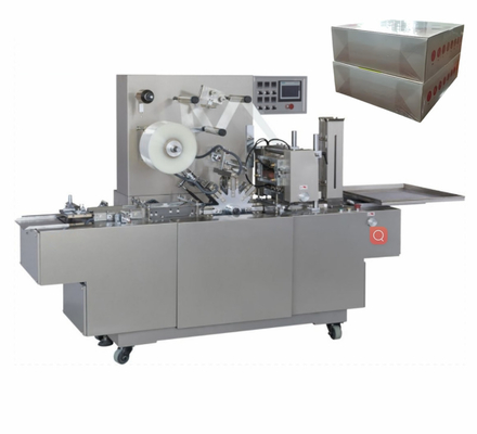 Macchina imballatrice del cellofan automatico per l'erba medica Box Film Packaging