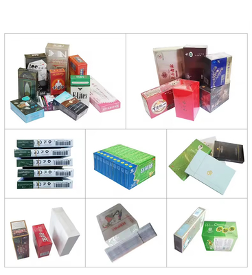 Macchina imballatrice del cellofan automatico per l'erba medica Box Film Packaging