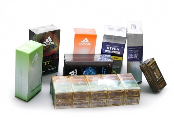 Macchina di confezionamento automatico di scatole di tabacco Shisha con film di cellophane