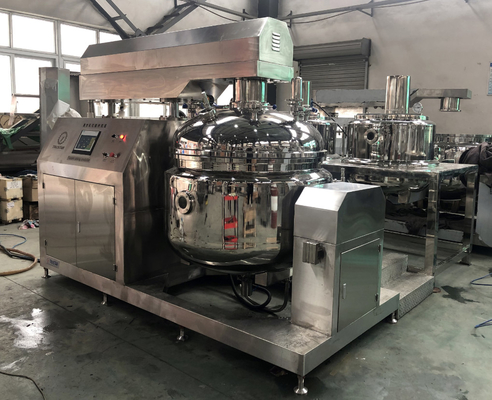 Paste dentali di alta qualità Emulsionatore a vuoto Laboratorio Macchine miscelatrice a vuoto Emulsionatore omogenizzatore Serbatoio di miscelazione
