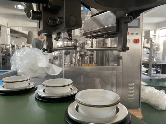 Macchina di riempimento e sigillamento di tubi di crema dentifricio cosmetica completamente automatica e sigillante di tubi di plastica