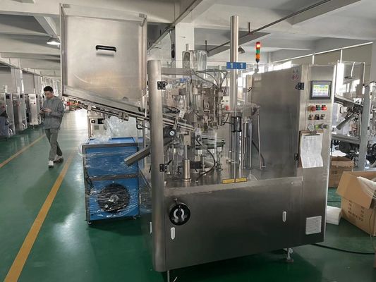Automatic Plastic/Alu Tube Filling and Sealing Machine for Cosmetic/Hand Cream/Sanitizer Gel Toothpaste/Ointment Laminated Tube Packing Machine
