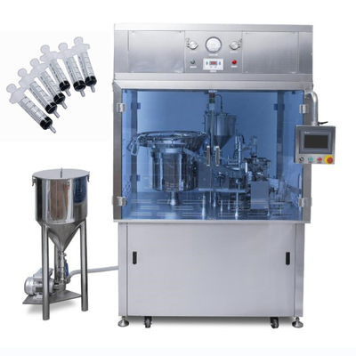 Macchina automatica di riempimento della siringa in acciaio inossidabile 8ml/1800 - 2100 per ora