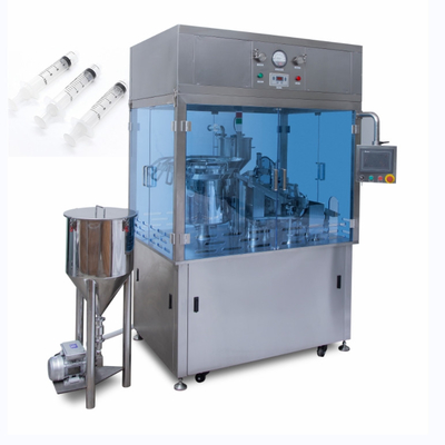 1800-2100 Pc/H Riempitore di siringa preriempito per una produzione efficiente