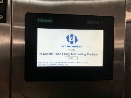 Automatico di dentifricio cosmetico Lozione tubo di riempimento Sealer crema di plastica tubo morbido di riempimento e sigillatura macchina