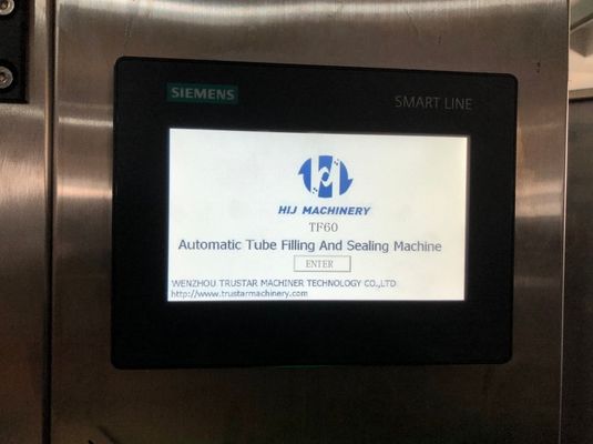 Macchina crema cosmetica di alluminio di riempimento e di sigillatura del tubo di plastica molle automatico della macchina del tubo di dentifricio in pasta del tubo di rifornimento