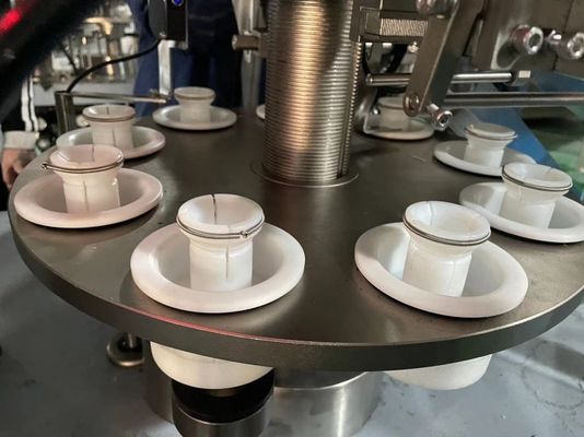 Macchina automatica di riempimento di tubi di plastica per dentifricio con unguento crema