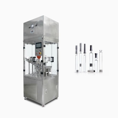 Macchina automatica di riempimento di siringhe di vetro e macchina di chiusura per unguento