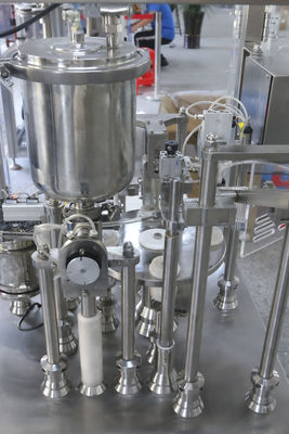 Macchina riempitrice per siringhe dentali con gel cosmetico ad alta viscosità, tappatura, otturazione, attacco Luer Lock