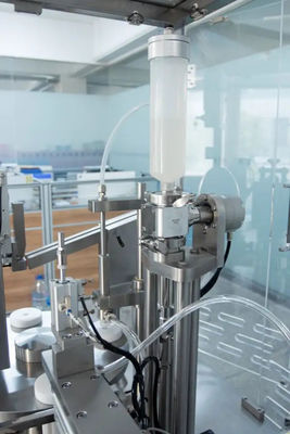Gel cosmetico ad alta viscosità pasta dentale tappo di chiusura di richiamo chiusura di vaccino siringa macchina di riempimento