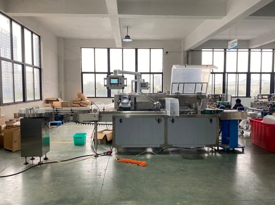 Macchina confezionatrice per scatole di cartone per flaconi di profumo