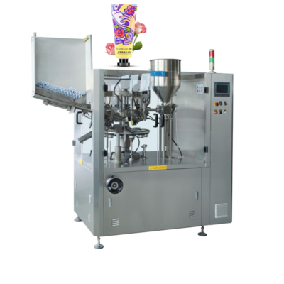 Macchina automatica per il riempimento e la sigillatura di tubi in plastica 50-75 pezzi/min Touch Screen