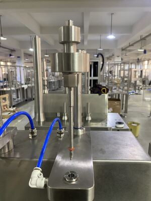 Macchina semiautomatica di riempimento di siringhe di crema con pasta pneumatica a alta viscosità con gel di spessore di 2 ml