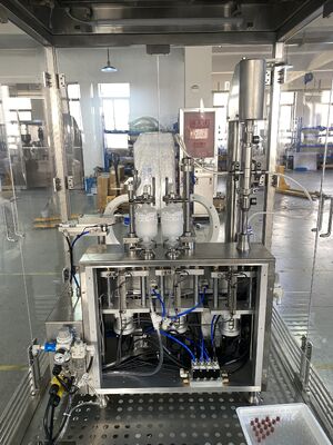 Desktop Vacuum Syringe Filling Plugging Machine with PLC