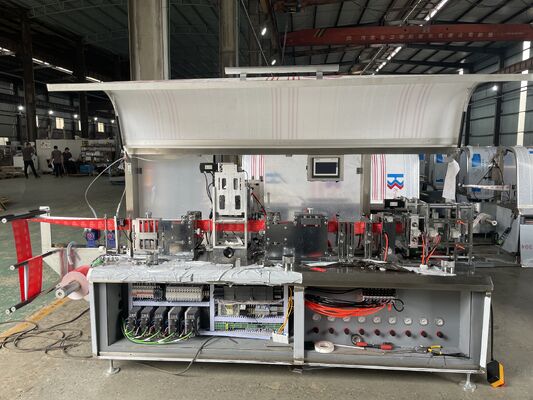 Macchina automatica per imballaggio di tessuti bagnati a foglio singolo 3/4 di sigillamento laterale