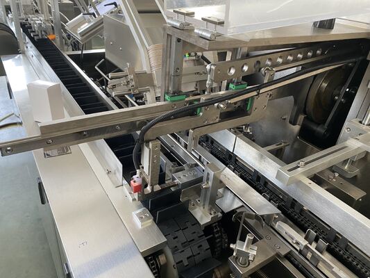 Cartoniere automatico scatola pieghevole carta macchina di cartonaggio automatico per tubi cosmetici bottiglie barattoli