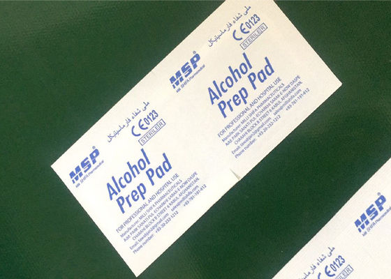 Disinfezione della macchina imballatrice 80-100bags/min delle strofinate del cuscinetto bagnato dell'alcool