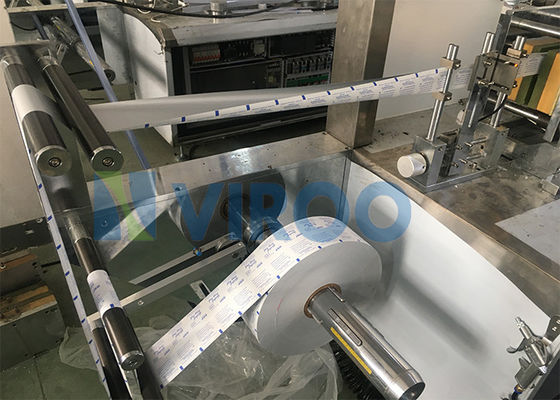 Lato bagnato di orizzontale quattro della macchina imballatrice 220v/380v del tessuto che sigilla la macchina imballatrice delle strofinate bagnate