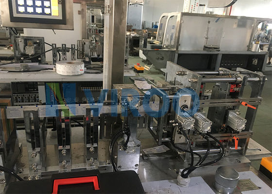 4 lunghezze di sigillatura laterali 125mm 100bags/Min Alcohol Pad Machine
