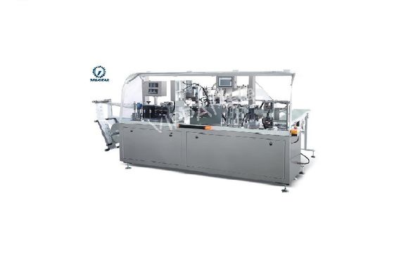 Strofinate di pulizia della lente di vetro che imballano orizzontale automatico della macchina di rifornimento