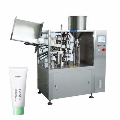 Automatico di dentifricio cosmetico Lozione tubo di riempimento Sealer crema di plastica tubo morbido di riempimento e sigillatura macchina