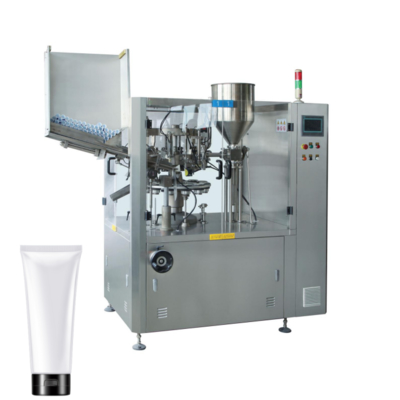 Macchina automatica di riempimento di tubi laminati 50-75pcs/min Touch Screen