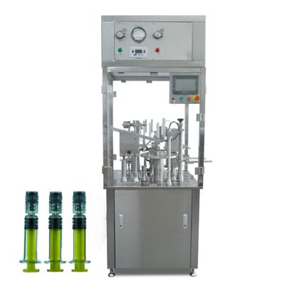 Macchina di riempimento automatico della siringa preriempita Luer Lock Capping Machine